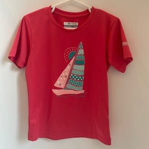 Girls Columbia sailboat shirt
